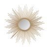 Sunburst Wall Decor Mirror 14.5"D