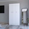 Wardrobe Erie, Bedroom, White